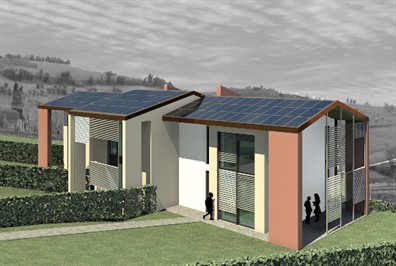Progettazione di tre residenze con i criteri della sostenibilità energetico-ambientale