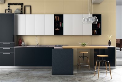 Progetto mockup per cucine moderne