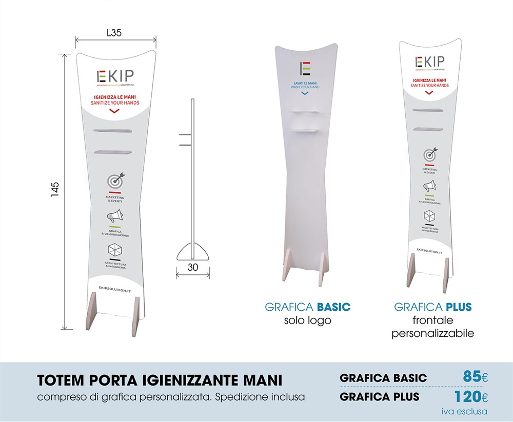 totem personalizzato